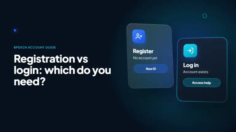 Registration vs login: which one do you need